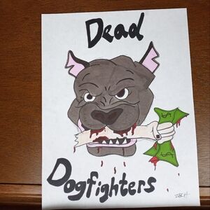 Dead Dogfighters Handdrawn Artwork!